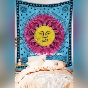 Sun Tapestry Tie Dye